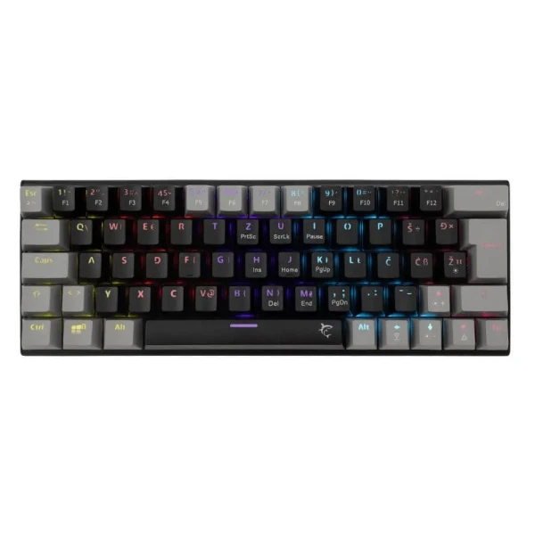 White Shark WAKIZASHI 2 60/Mehanička/Plavi svičevi/RGB/Crno svia/U Tastatura